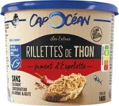 Rillettes de thon - rillettes de saumon
