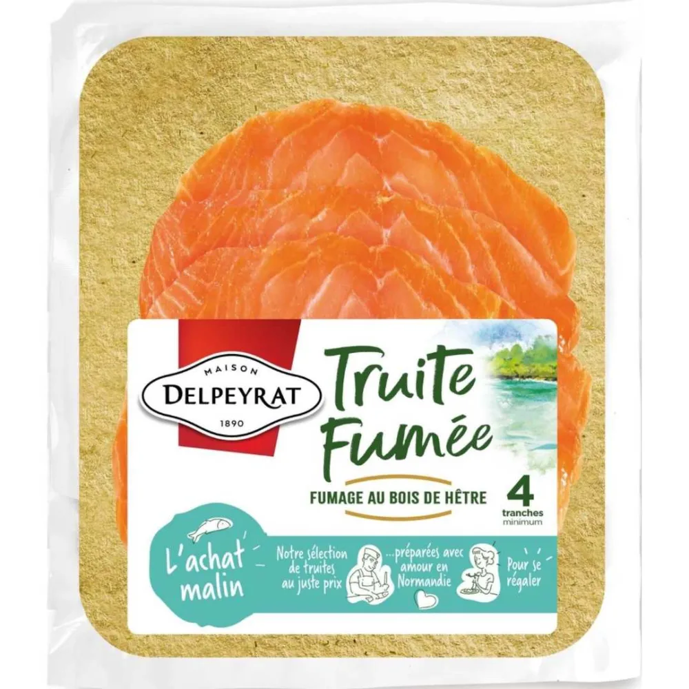 Truites et saumons fumés