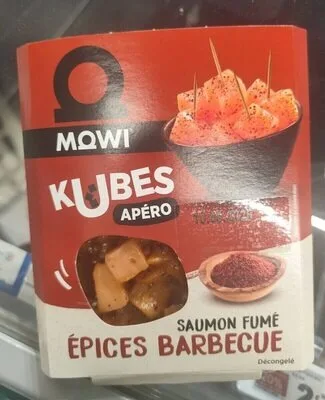 Kubes de saumons fumés apéro