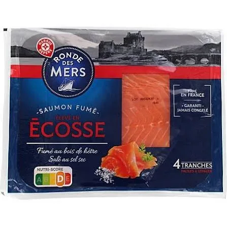 Saumon fumé et filets