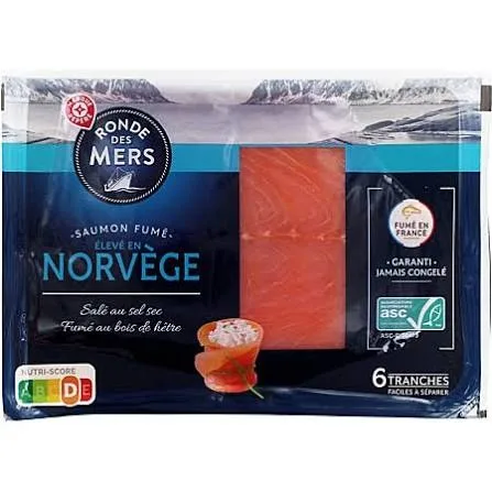 Saumon fumé et filets