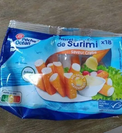 Batônnets de surimi