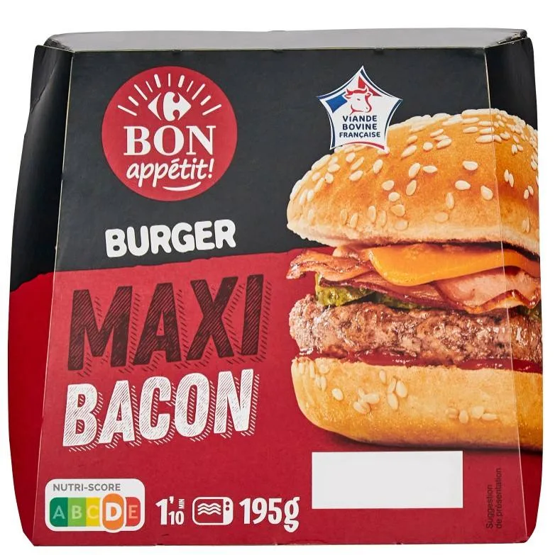 Burger maxi bacon