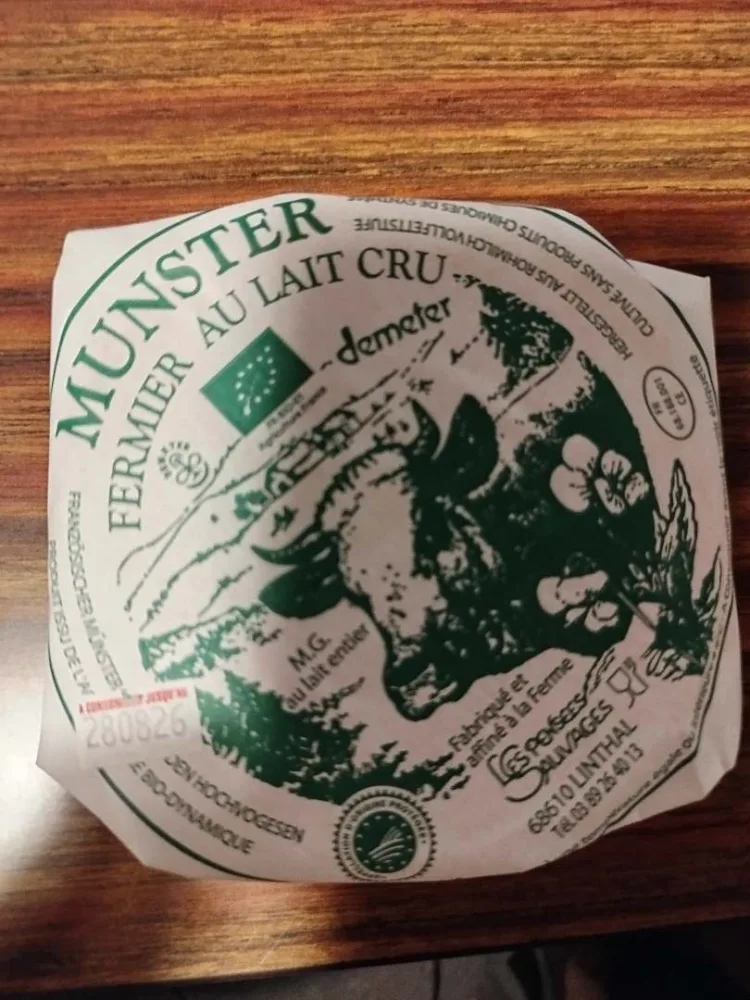 Munster fermier les pensées sauvages