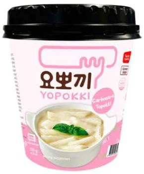 Yopokki Rice-Cake-Becher - Käse / Cheese Yopokki Rice-Cake-Becher - Süß und scharf / Sweet & Spicy Yopokki Rice-Cake-Becher - Tomate / Tomato Yopokki Rice-Cake-Becher - Kimchi Yopokki Rice-Cake-Becher - Kimchi Yopokki Rice-Cake-Becher - Carbonara Yopokki Rice-Cake-Becher - Jjajang