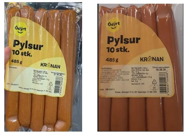 Pylsur 10 stk
