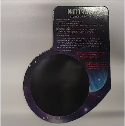 Solar eclipse glasses