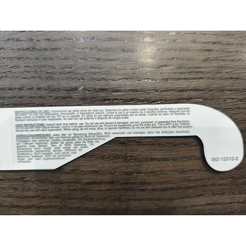 Solar eclipse glasses