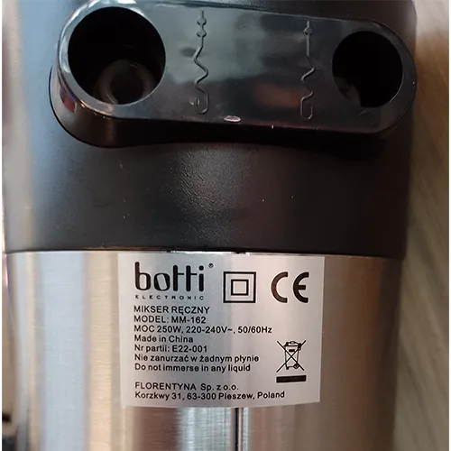 Hand mixer