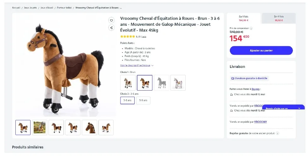 Toy horse