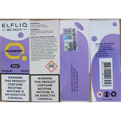Electronic cigarette cartridge