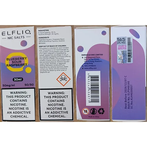 Electronic cigarette cartridge