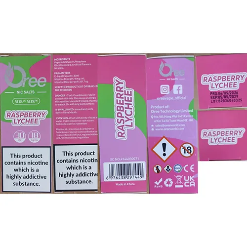 Electronic cigarette cartridge