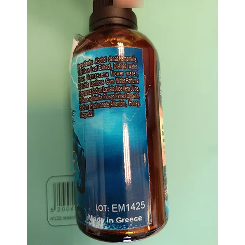 Aftershave lotion