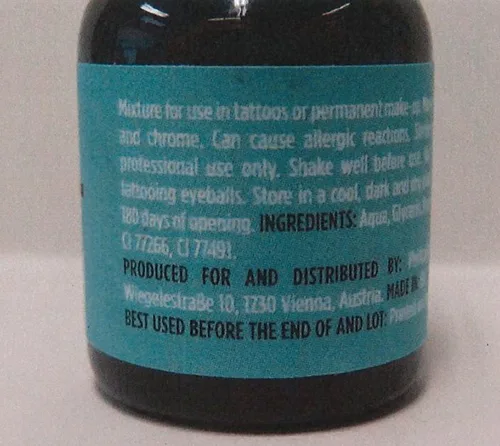 Tattooing product