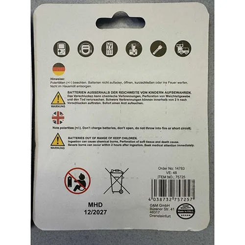 Button batteries