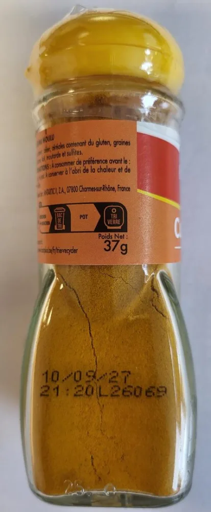 Curcuma moulu 37g