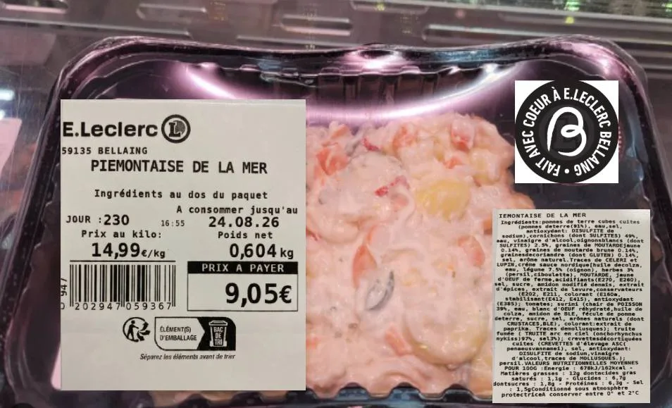 Piémontaise de la mer