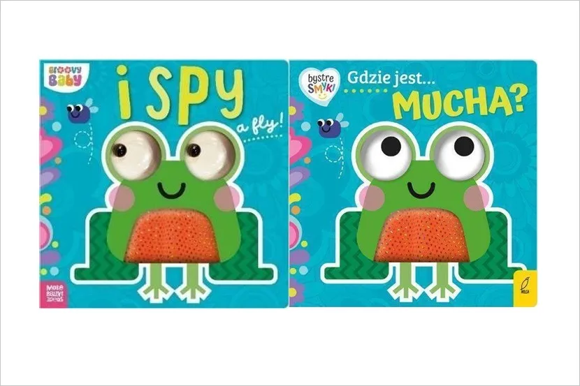 Kartonnen boekje 'I Spy a Fly!' van Groovy Baby