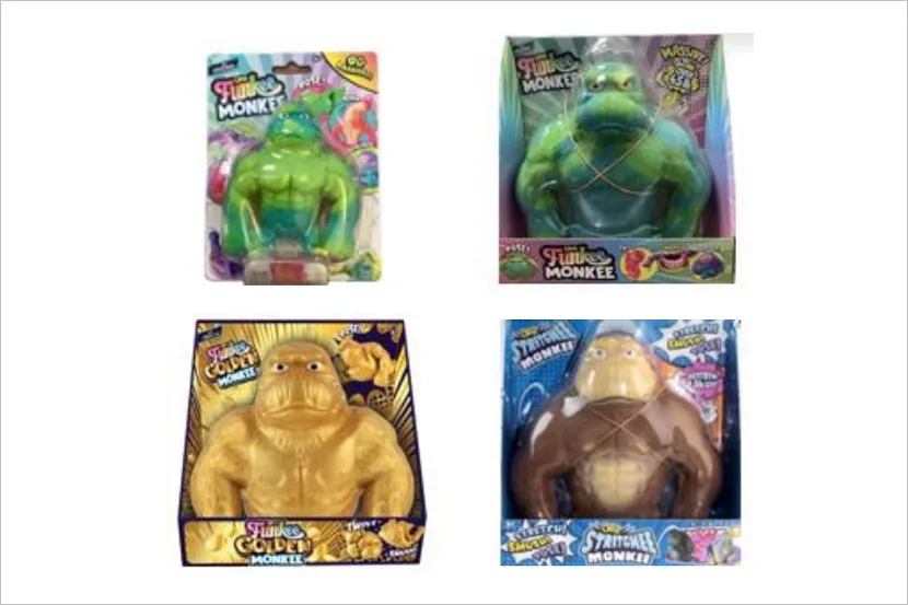 Veiligheidswaarschuwing ORB Stretchee en Funkee figuren