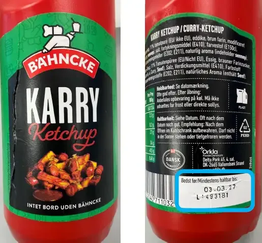 Bähncke Karry Ketchup