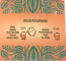 Ostrzeżenie publiczne dotyczące żywności: alkaloidy pirolizydynowe w określonej partii herbatki ziołowej z pokrzywy