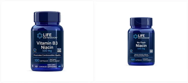 B3-vitamiinivalmisteissa liikaa nikotiinihappoa tai inositoliheksanikotinaattia
