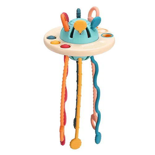 Toy with pull strings