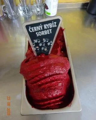 ČERNÝ RYBÍZ SORBET