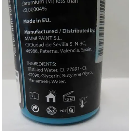 Tätowiermittel, Dynamic Baby Blue Premium Tattoo Ink.