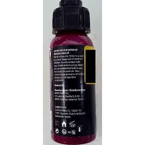Tätowiermittel, Dynamic Ruby Port Premium Tattoo Ink.