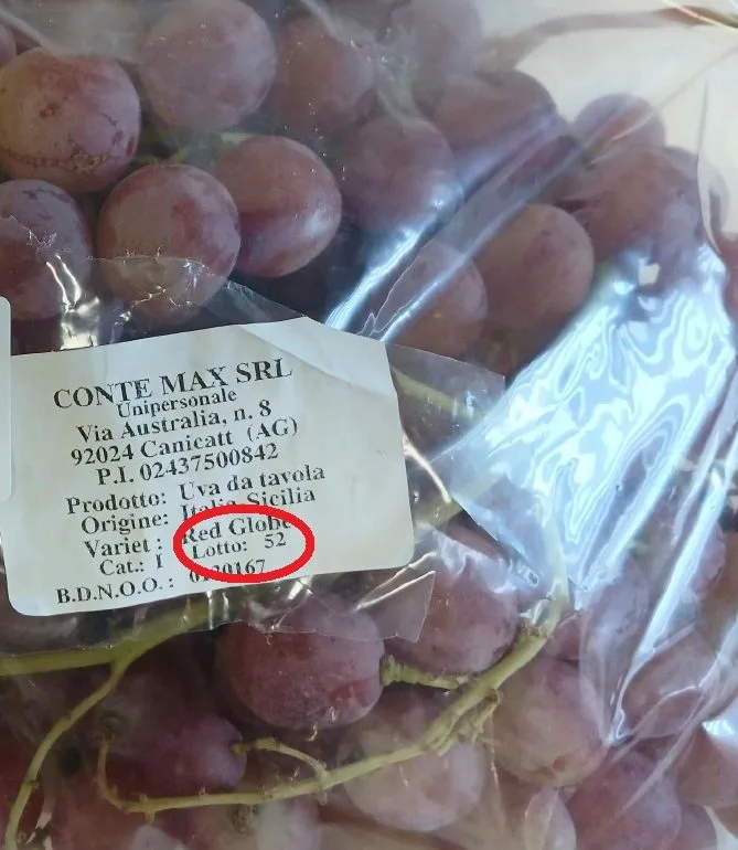 Raisin rose vrac