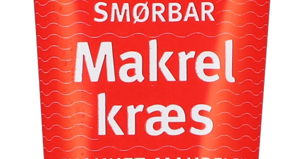 Amanda Makrelkræs tube 80 gram. Varenr. 107080001010,