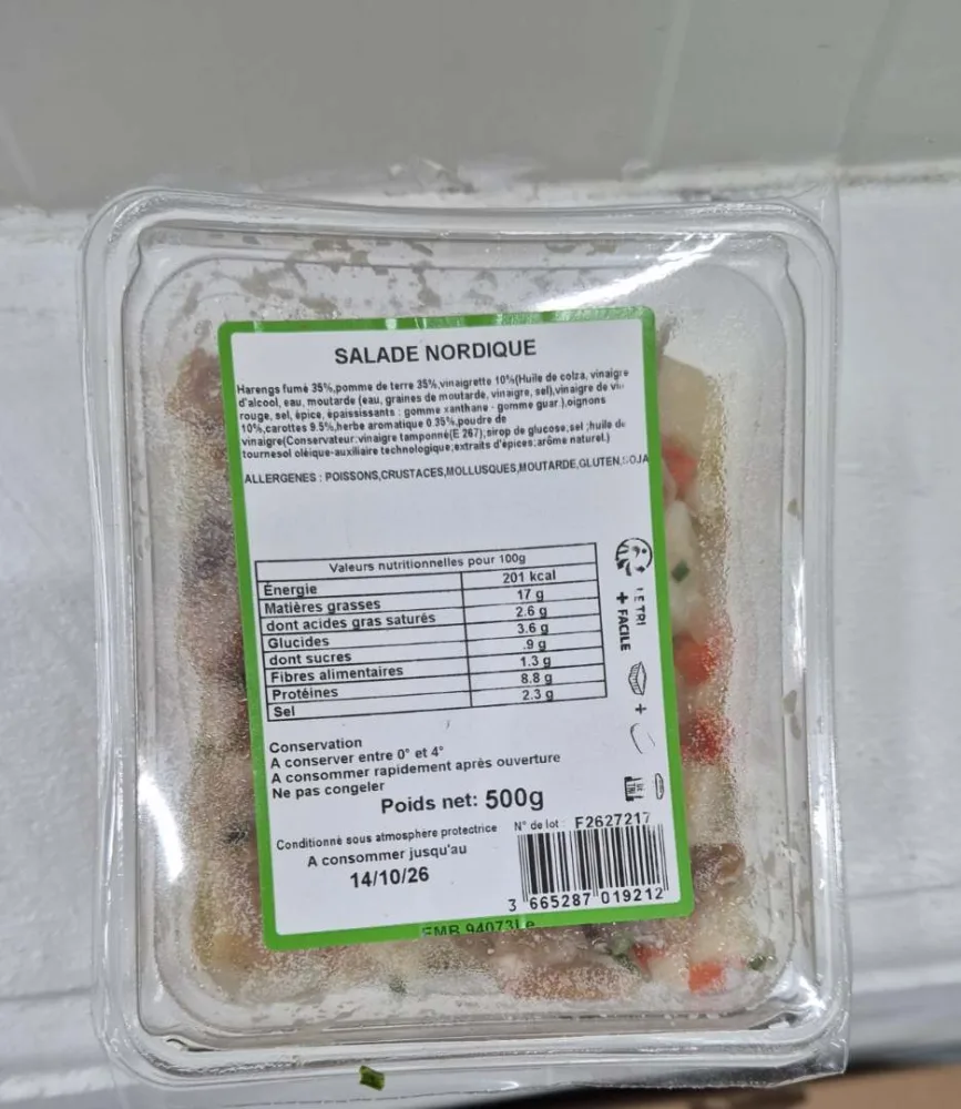 Salade nordique