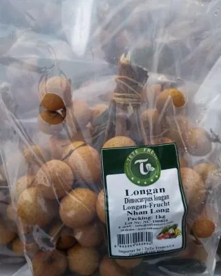 Longan; Dimocarpus longan; Longan-Frucht; Nhan Long