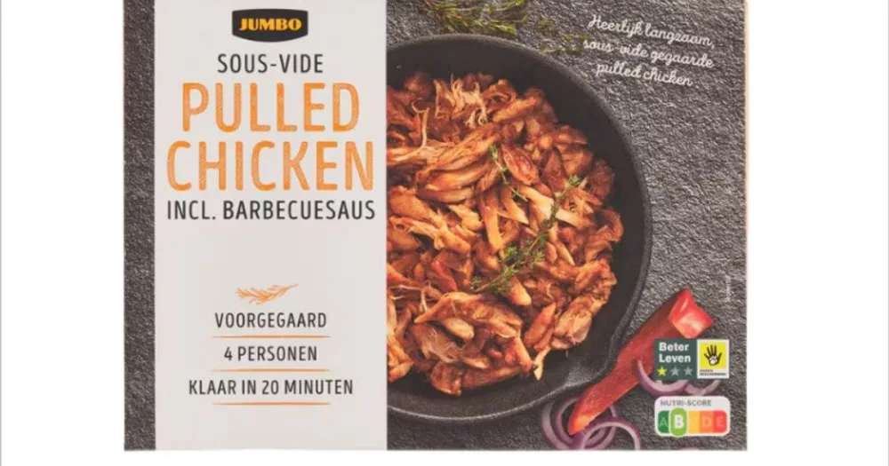 Jumbo pulled chicken