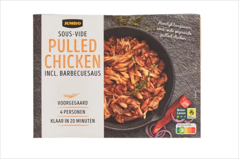 Jumbo pulled chicken