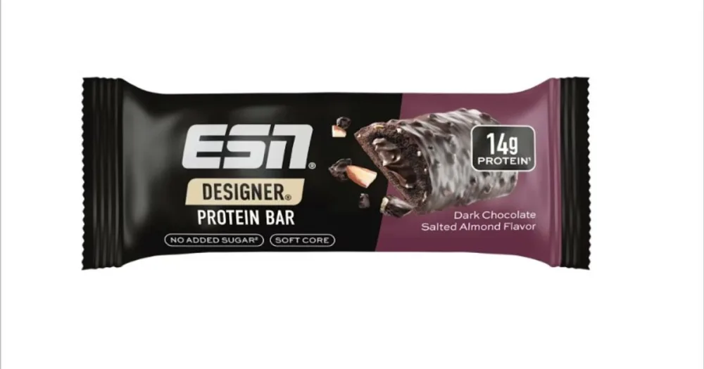 ESN Designer Protein Bar Dark Chocolate Salted Almond, 45 g