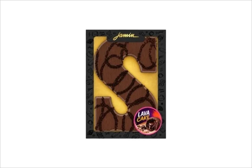 Lavacake Chocoladeletter van Jamin