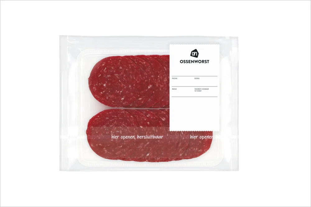 Veiligheidswaarschuwing AH Ossenworst van Albert Heijn