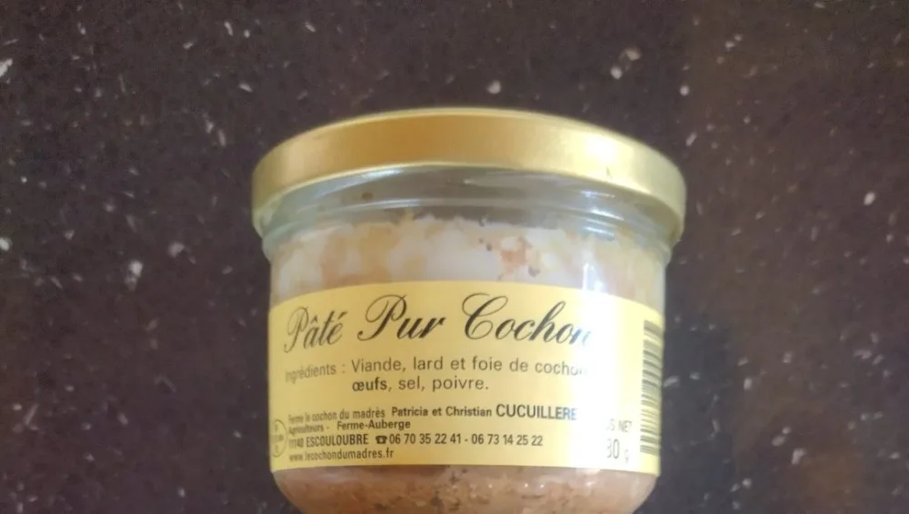 Pâté pur cochon 180g et 280g