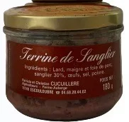 Térrine de sanglier180g